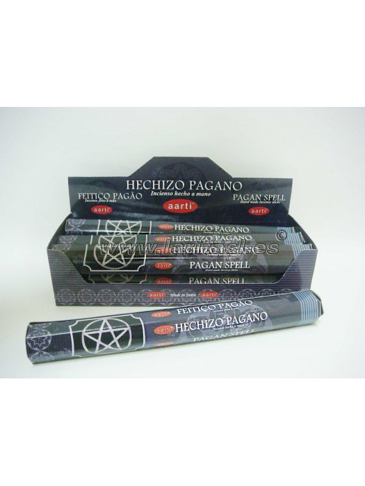 Incienso Aarti Hechizo Pagano (pack 6)